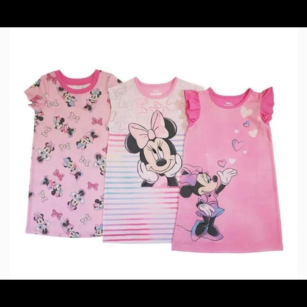 Disney Minnie Mouse nightgowns pajamas